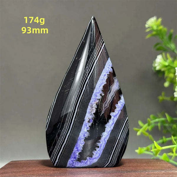 Purple Agate Flame-ToShay.org