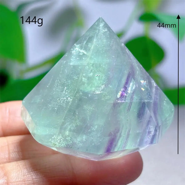 Rainbow Fluorite Diamond-ToShay.org