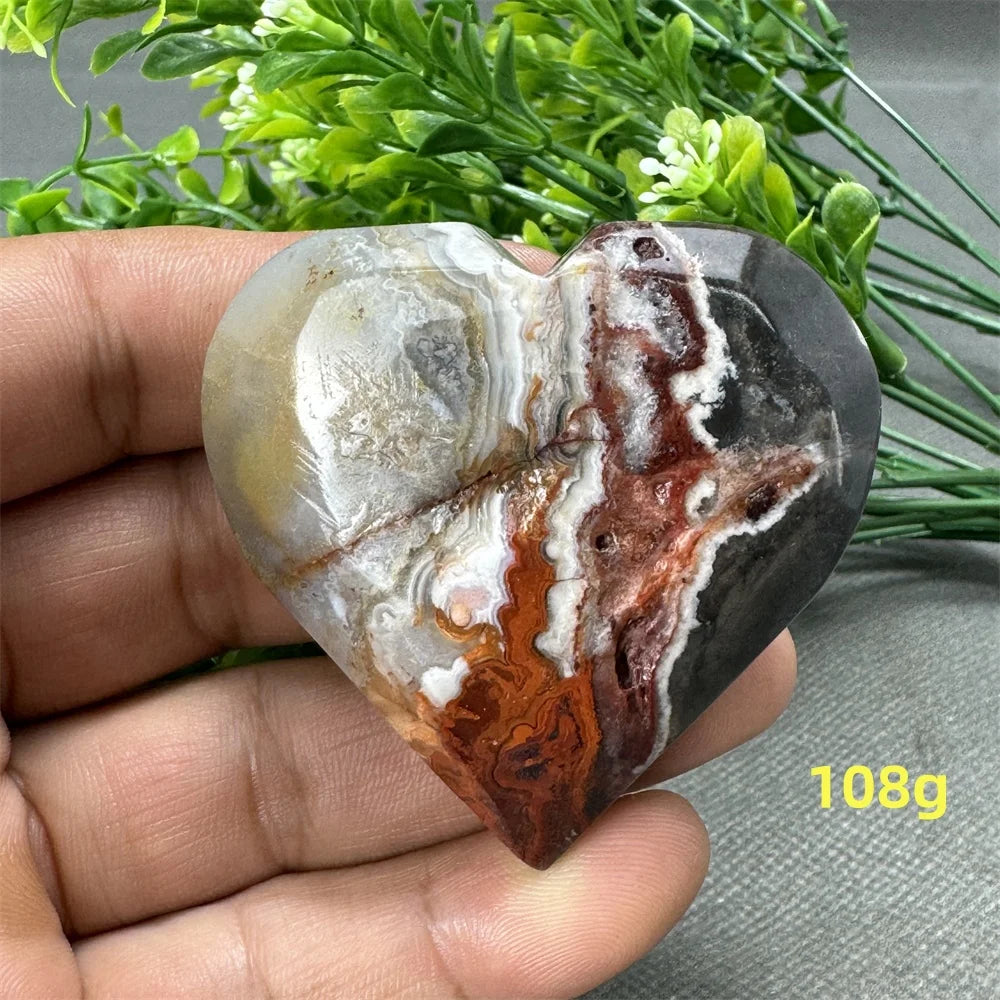 Red Agate Heart-ToShay.org