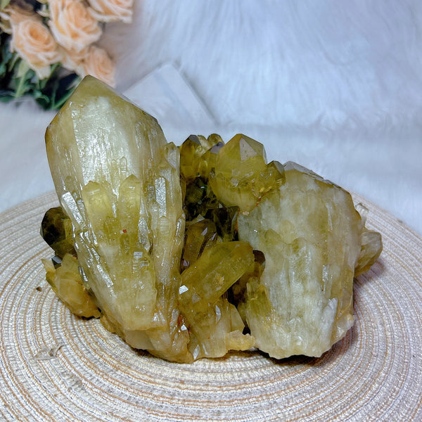 Yellow Citrine Cluster-ToShay.org