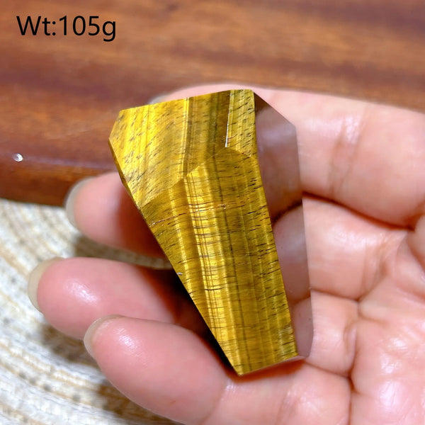Blue Yellow Tiger Eye Stone-ToShay.org