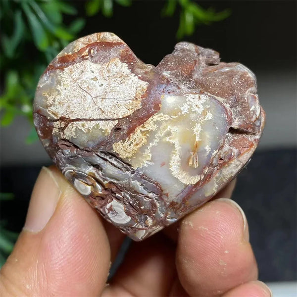 Red Agate Heart-ToShay.org
