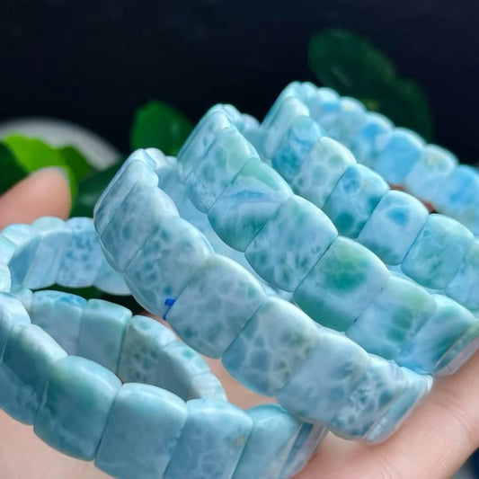 Blue Larimar Bracelet-ToShay.org