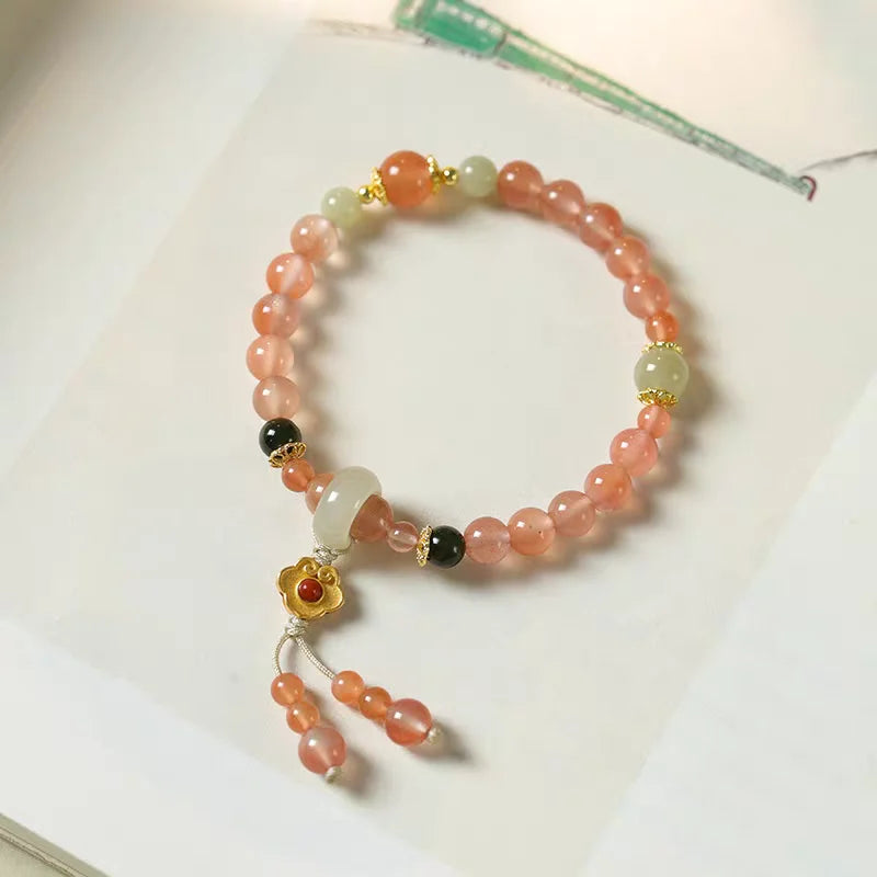 Red Ice Agate Prayer Beads-ToShay.org