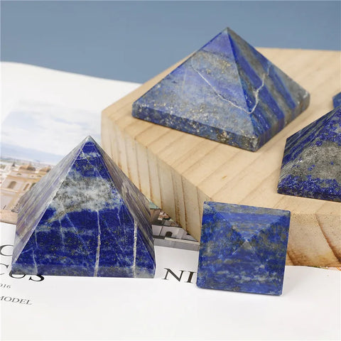 Blue Lapis Lazuli Pyramid-ToShay.org