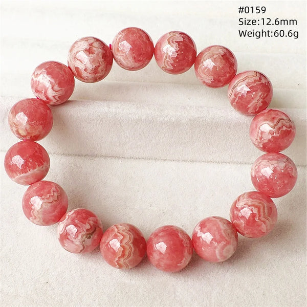 Red Rhodochrosite Bracelet-ToShay.org