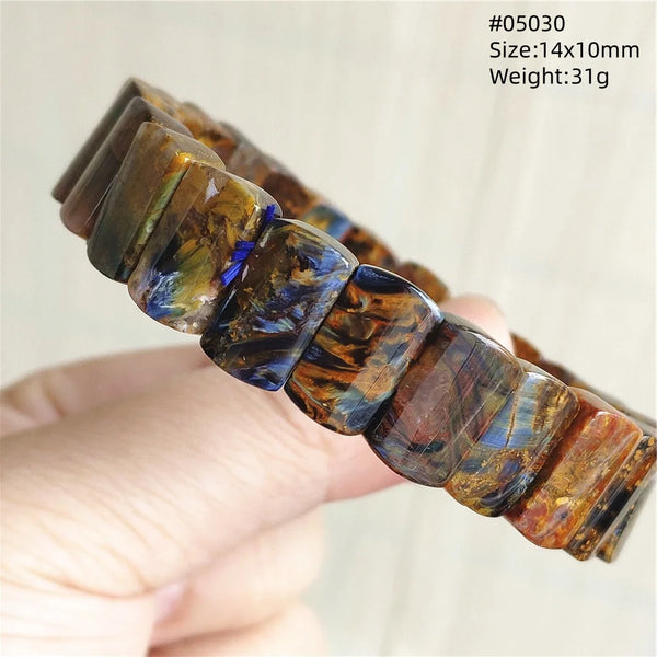 Blue Pietersite Bracelet-ToShay.org
