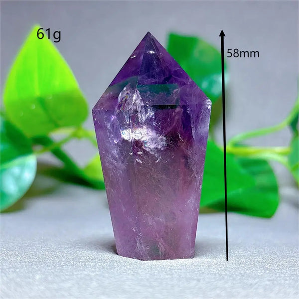 Purple Amethyst Wand Point-ToShay.org