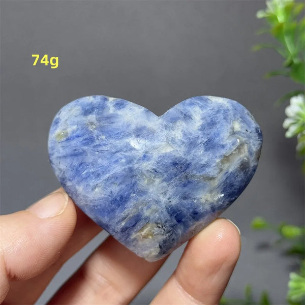 White Blue Crystal Hearts-ToShay.org
