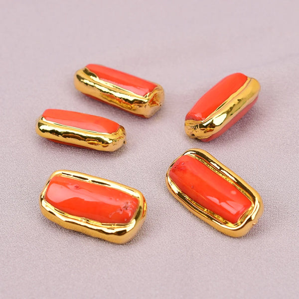 Orange Coral Beads-ToShay.org