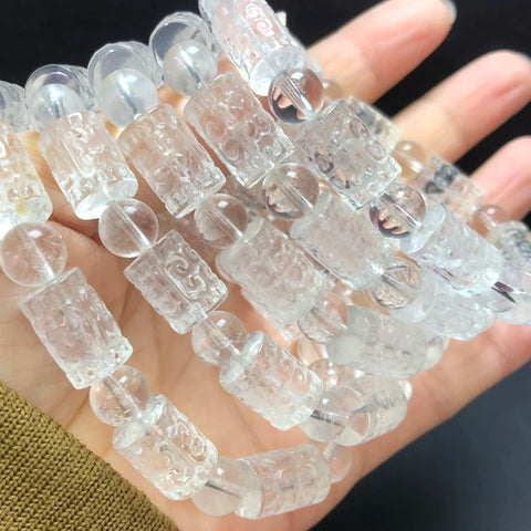 Clear Rock Quartz Bracelet-ToShay.org
