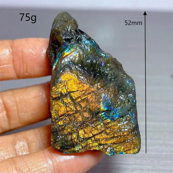 Blue Rainbow Labradorite Crystal-ToShay.org
