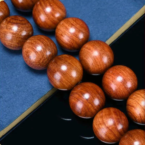 Red Rosewood Prayer Beads-ToShay.org