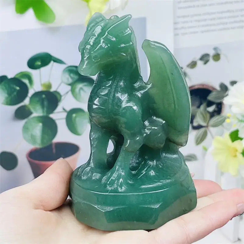 Green Fluorite Dragon-ToShay.org