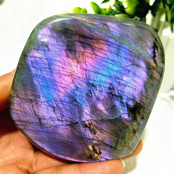 Violet Labradorite Crystal-ToShay.org