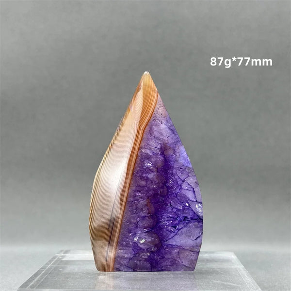 Purple Agate Torch-ToShay.org