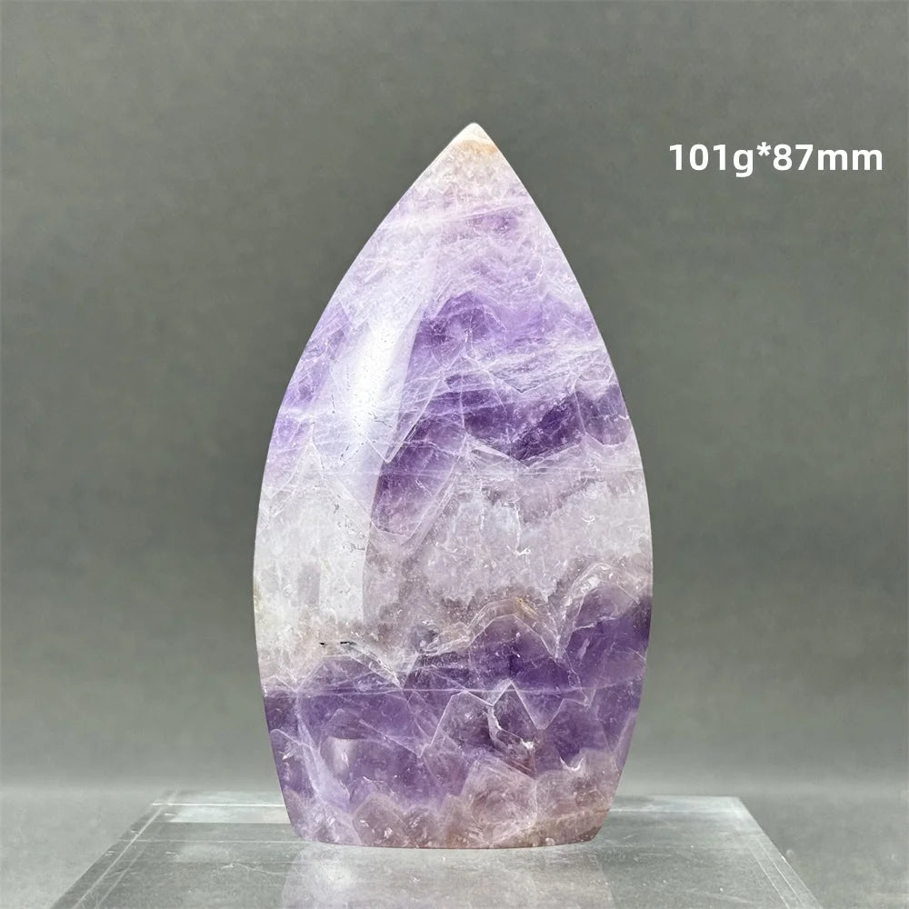 Purple Amethyst Agate Torch-ToShay.org
