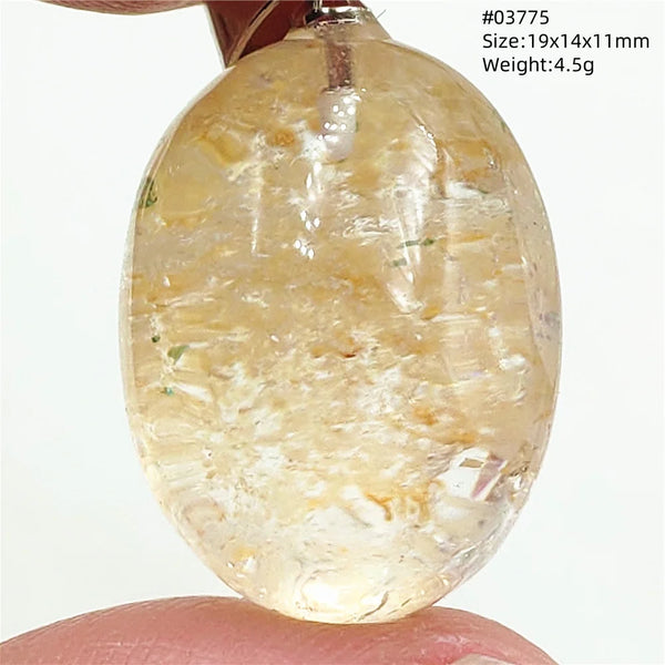 Green Phantom Quartz Pendant-ToShay.org