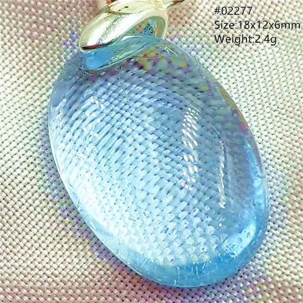 Blue Topaz Crystal Pendant-ToShay.org