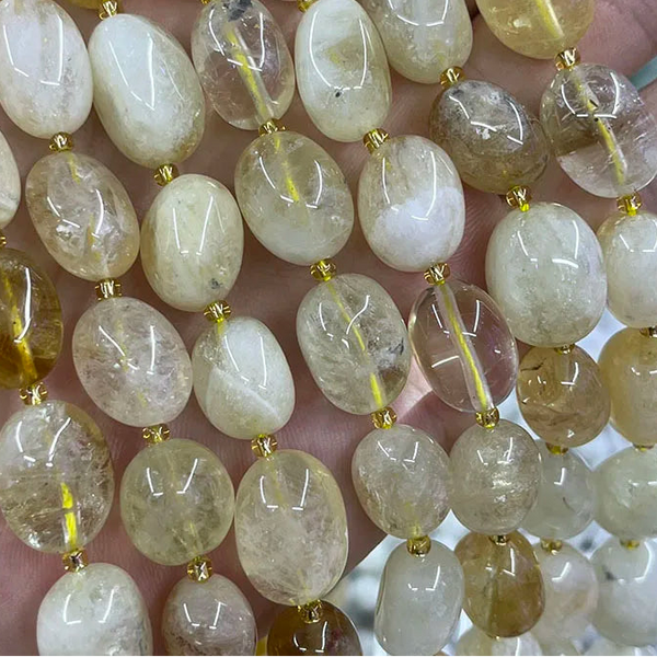 Yellow Citrine Crystal Beads-ToShay.org