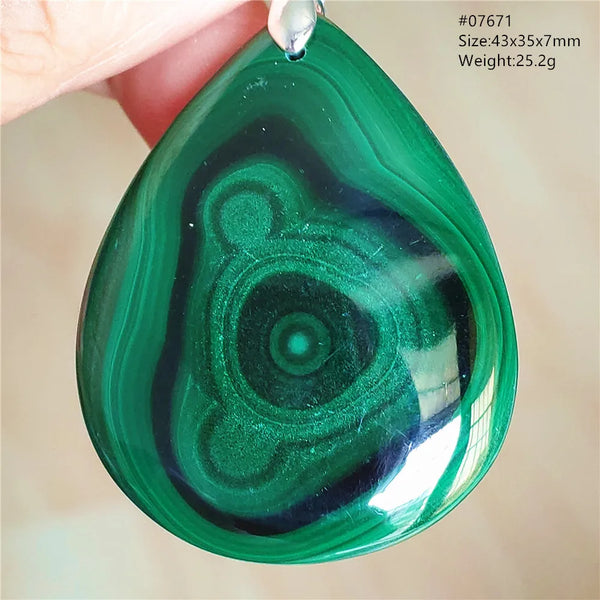 Green Malachite Pendant-ToShay.org