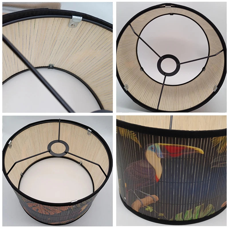 Bamboo Lamp Shade-ToShay.org