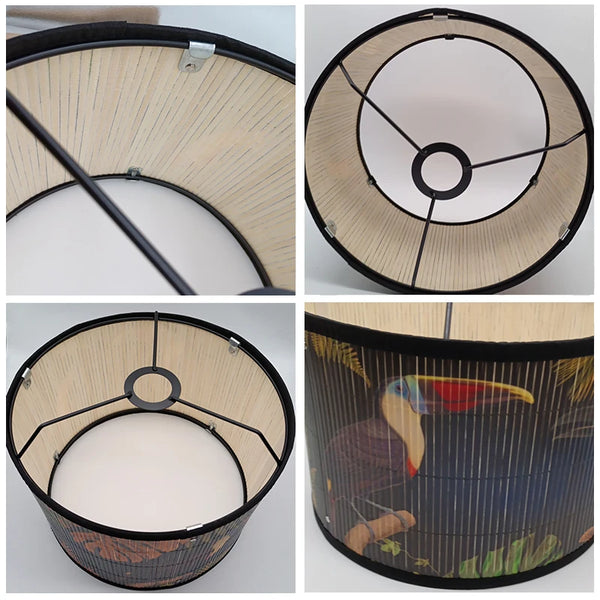 Bamboo Lamp Shade-ToShay.org