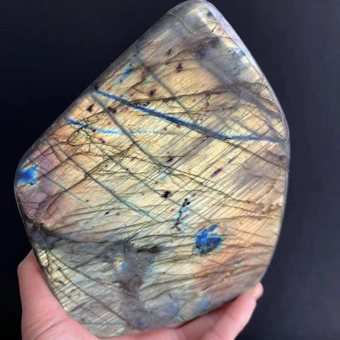 Blue Labradorite Flash Stone-ToShay.org