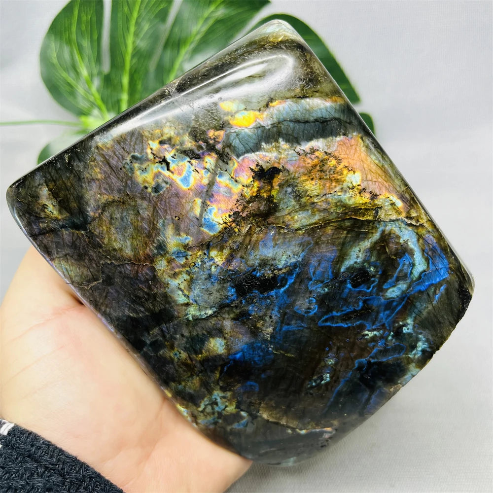 Rainbow Labradorite Cluster-ToShay.org