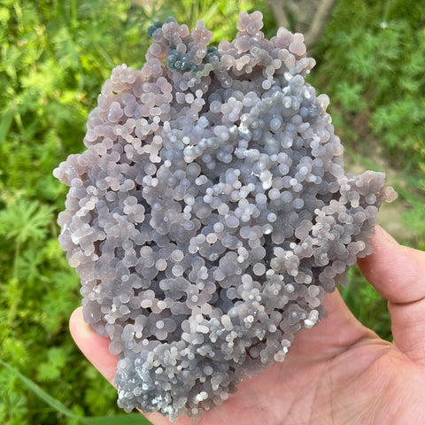 Purple Grape Agate Cluster-ToShay.org
