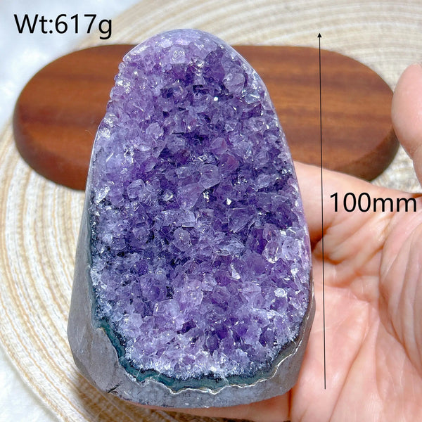 Purple Amethyst Druzy Crystal-ToShay.org