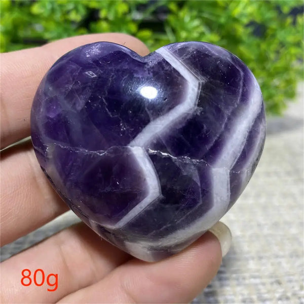 Purple Dream Amethyst Heart-ToShay.org
