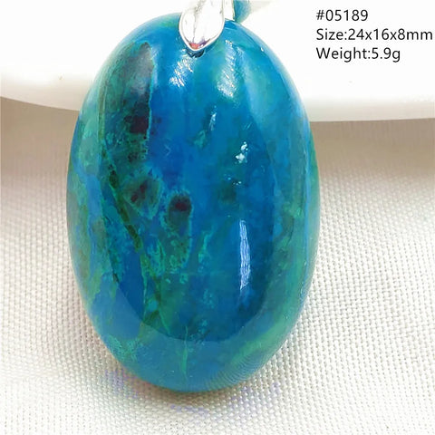 Blue Green Malachite Pendant-ToShay.org