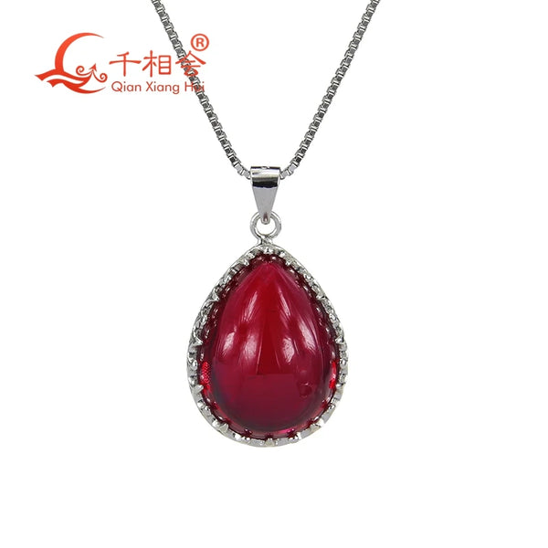 Red Ruby Pendant-ToShay.org