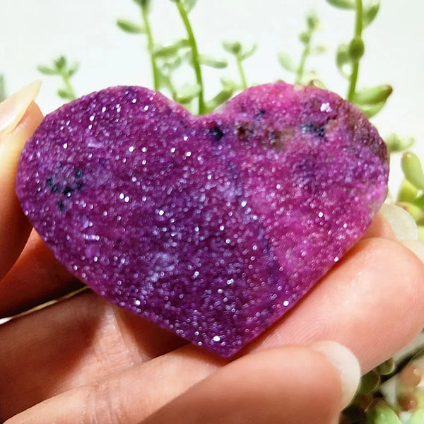 Pink Cobalt Calcite Heart-ToShay.org