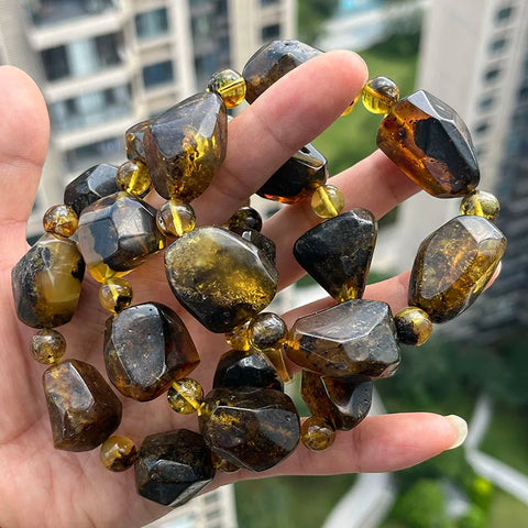 Yellow Amber Bracelet-ToShay.org
