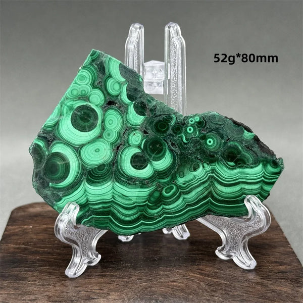 Green Malachite Raw Slice-ToShay.org
