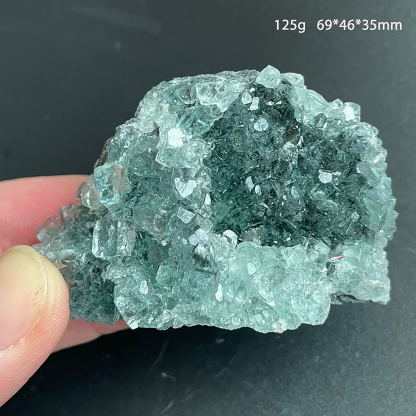 Green Fluorite Crystal Cluster-ToShay.org