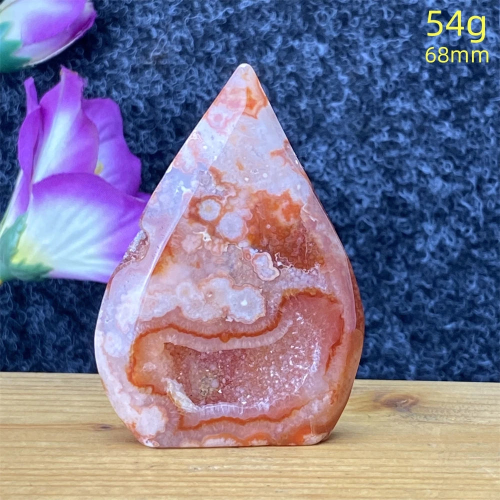 Red Sakura Crystal Flame-ToShay.org