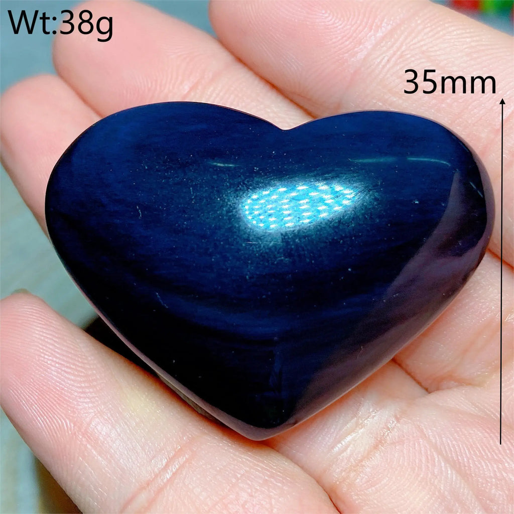 Rainbow Obsidian Heart-ToShay.org
