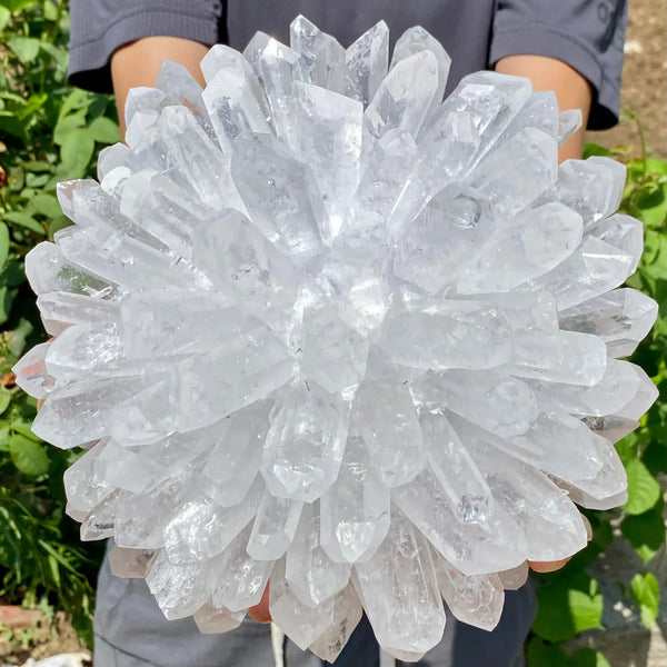 White Crystal Cluster-ToShay.org