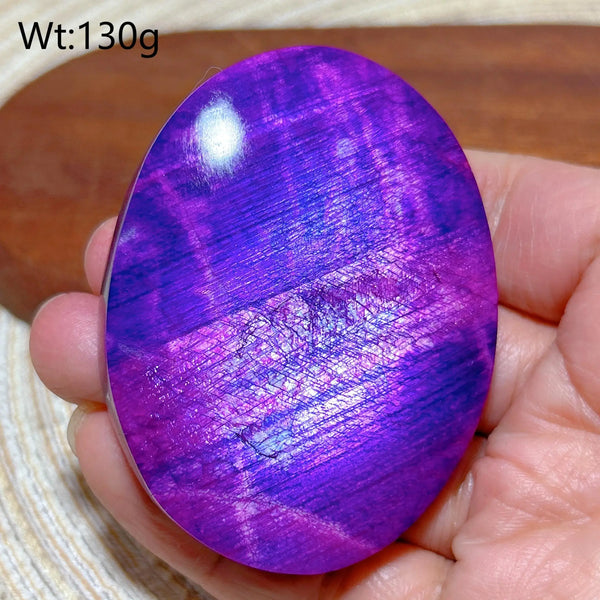 Purple Violet Rainbow Moonstone-ToShay.org