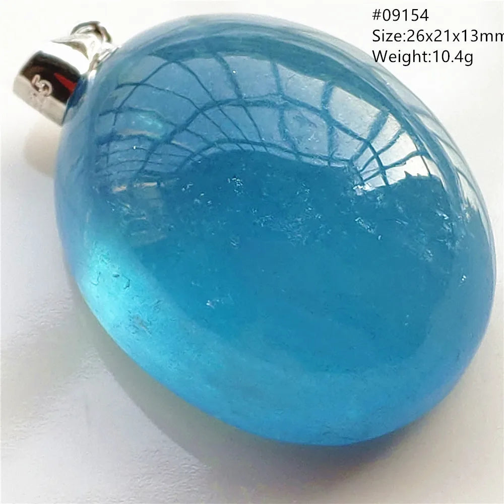 Blue Aquamarine Pendant-ToShay.org