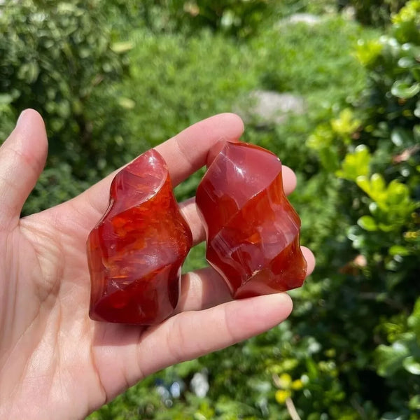 Red Agate Carnelian Flame-ToShay.org