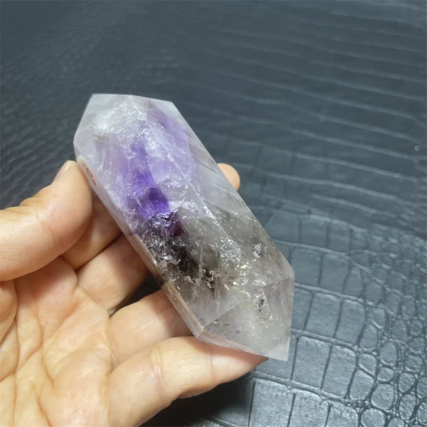 Purple Amethyst Double Point-ToShay.org