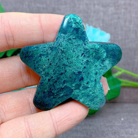 Green Moss Agate Star-ToShay.org