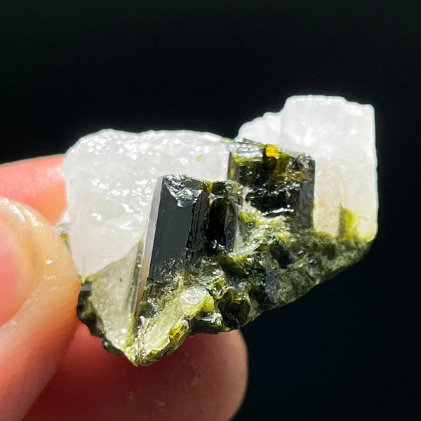Green Tourmaline Crystal-ToShay.org
