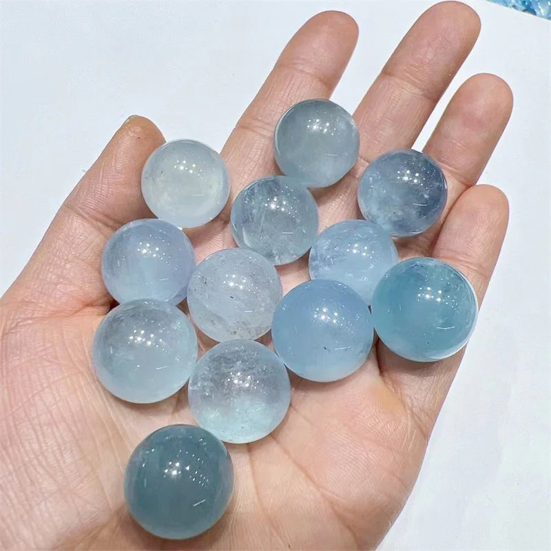 Blue Aquamarine Balls-ToShay.org