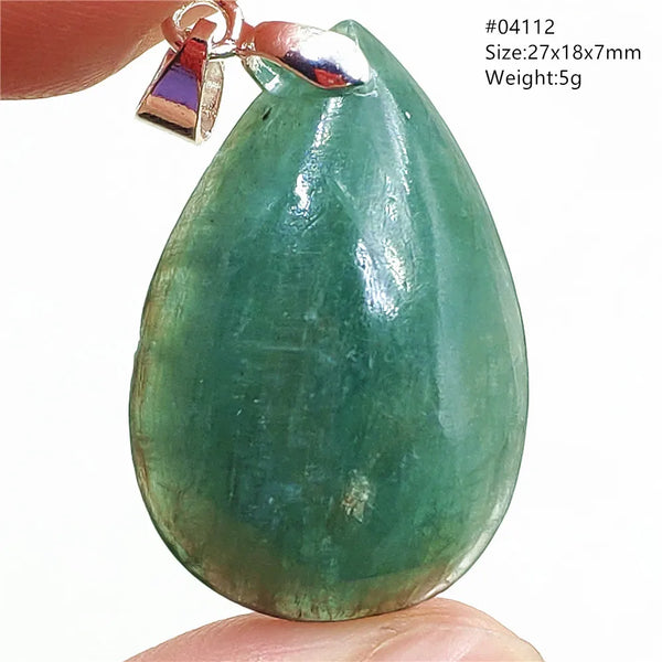 Green Kyanite Pendant-ToShay.org