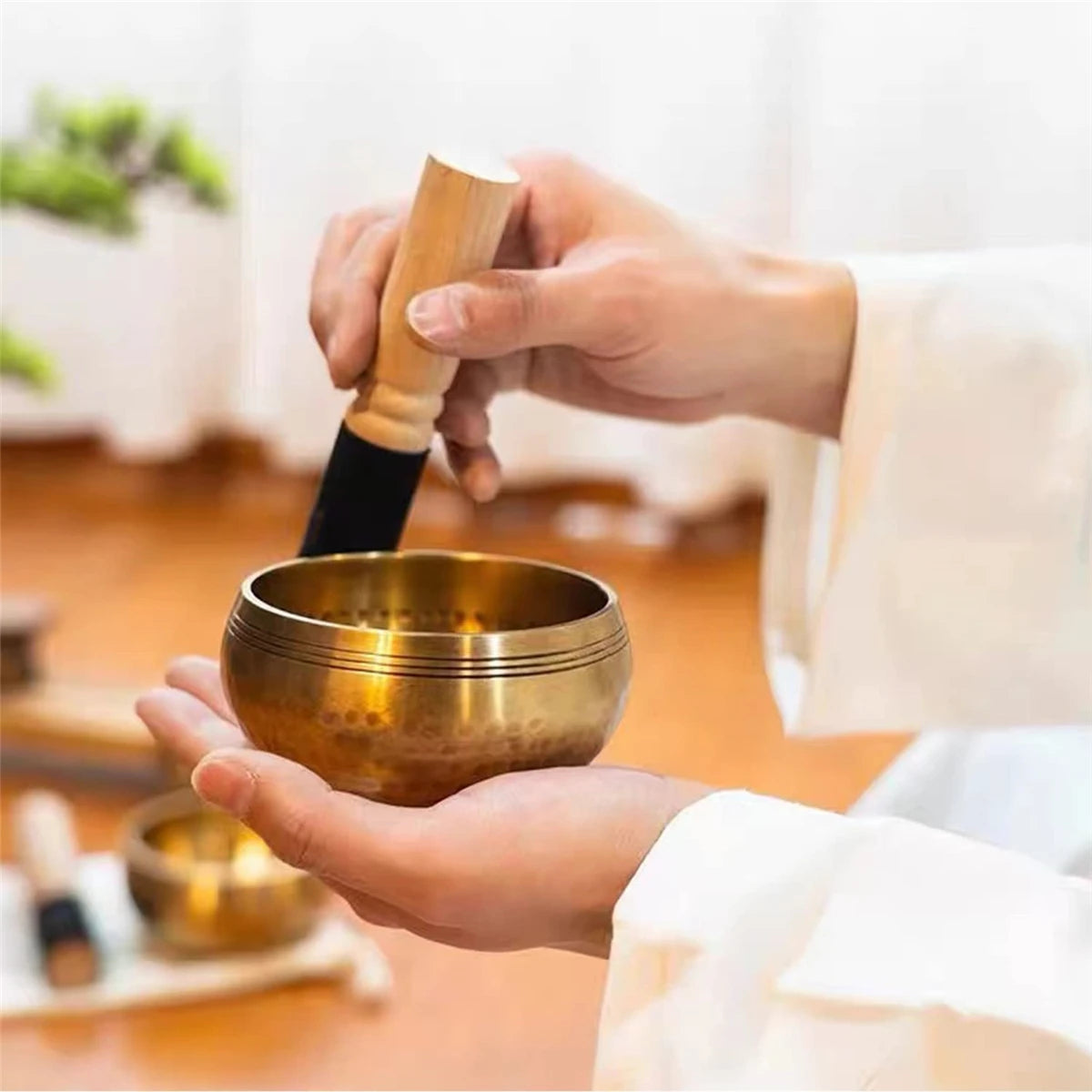Copper Singing Bowl Set-ToShay.org